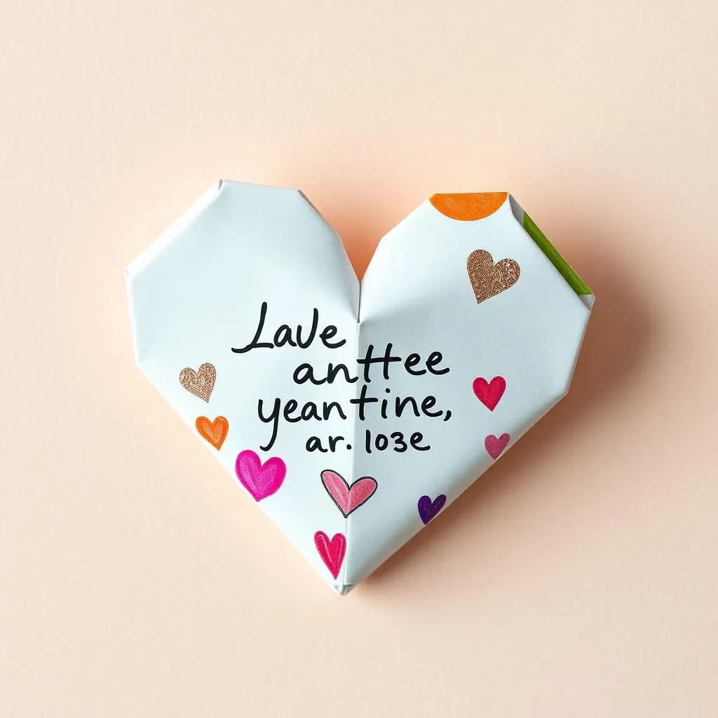 Adding Flair: Decorating Your Origami Heart