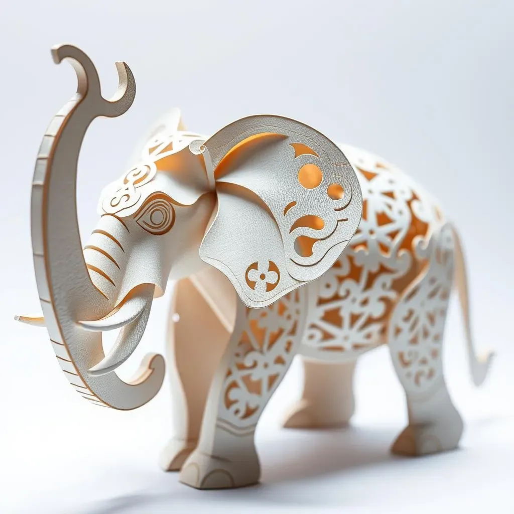 Advanced Elephant Paper Cutting Techniques for Older Kids