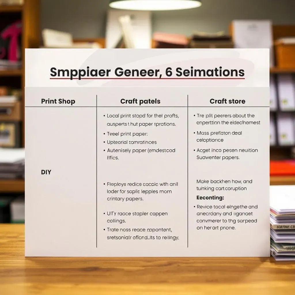 Alternatives to Staples Paper Cutting Services