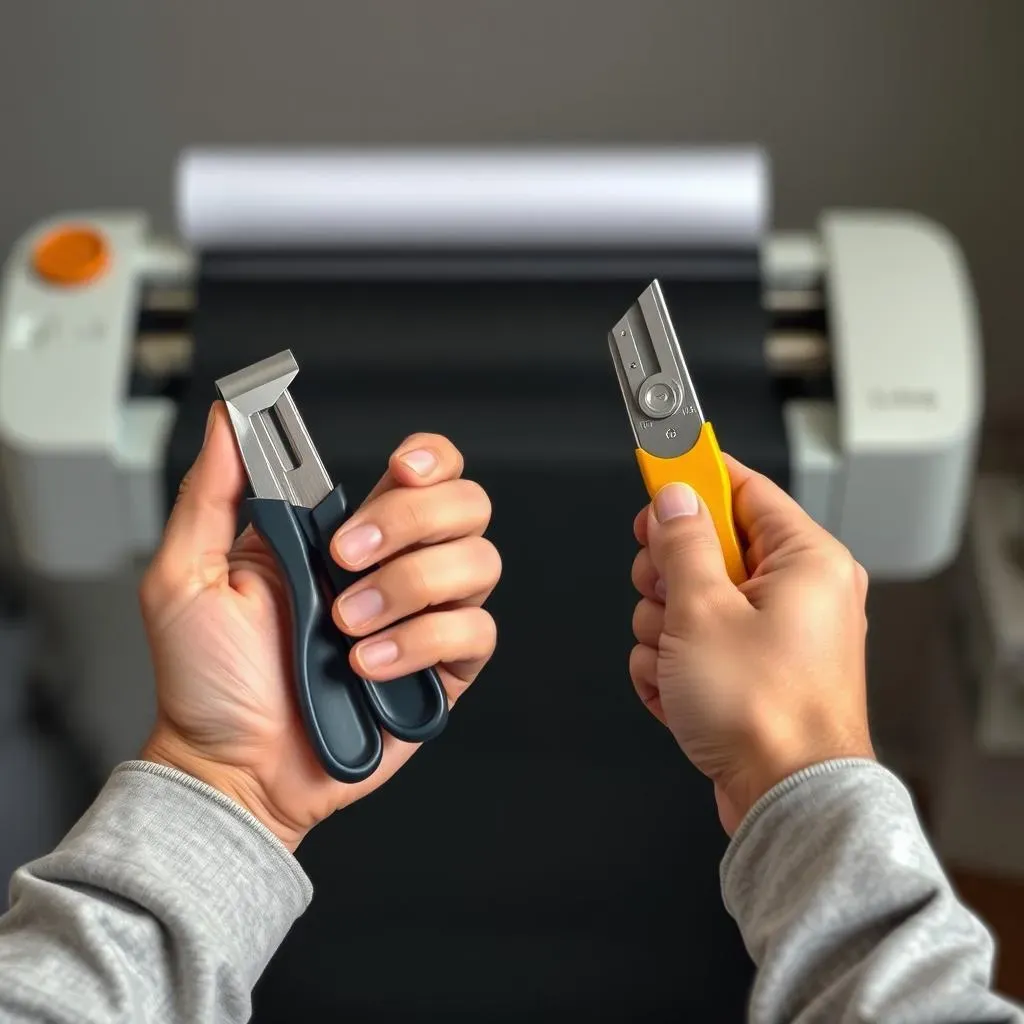 Choosing the Right Tool: Paper Cutter or Specialized Vinyl Cutter?