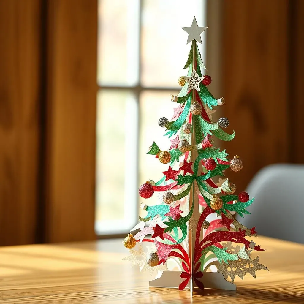 Creative Ideas and Variations for Your Paper Cut Christmas Tree