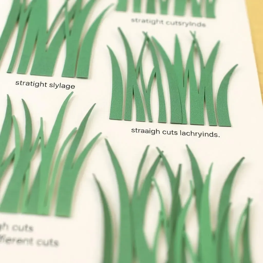 Easy Paper Grass Cutting Techniques