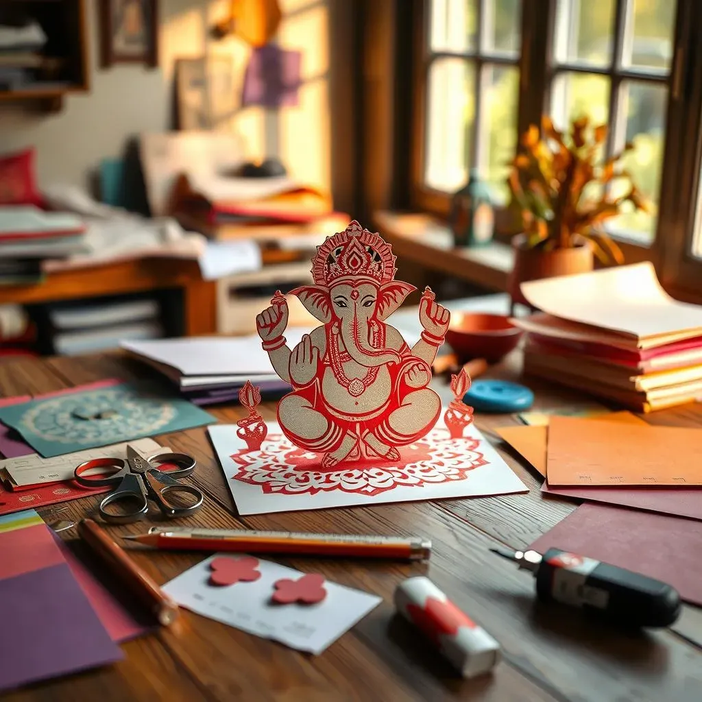 Essential Materials for Paper Cutting Ganesha