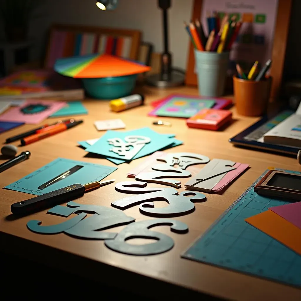 Essential Tools and Materials for Paper Cutting Numbers