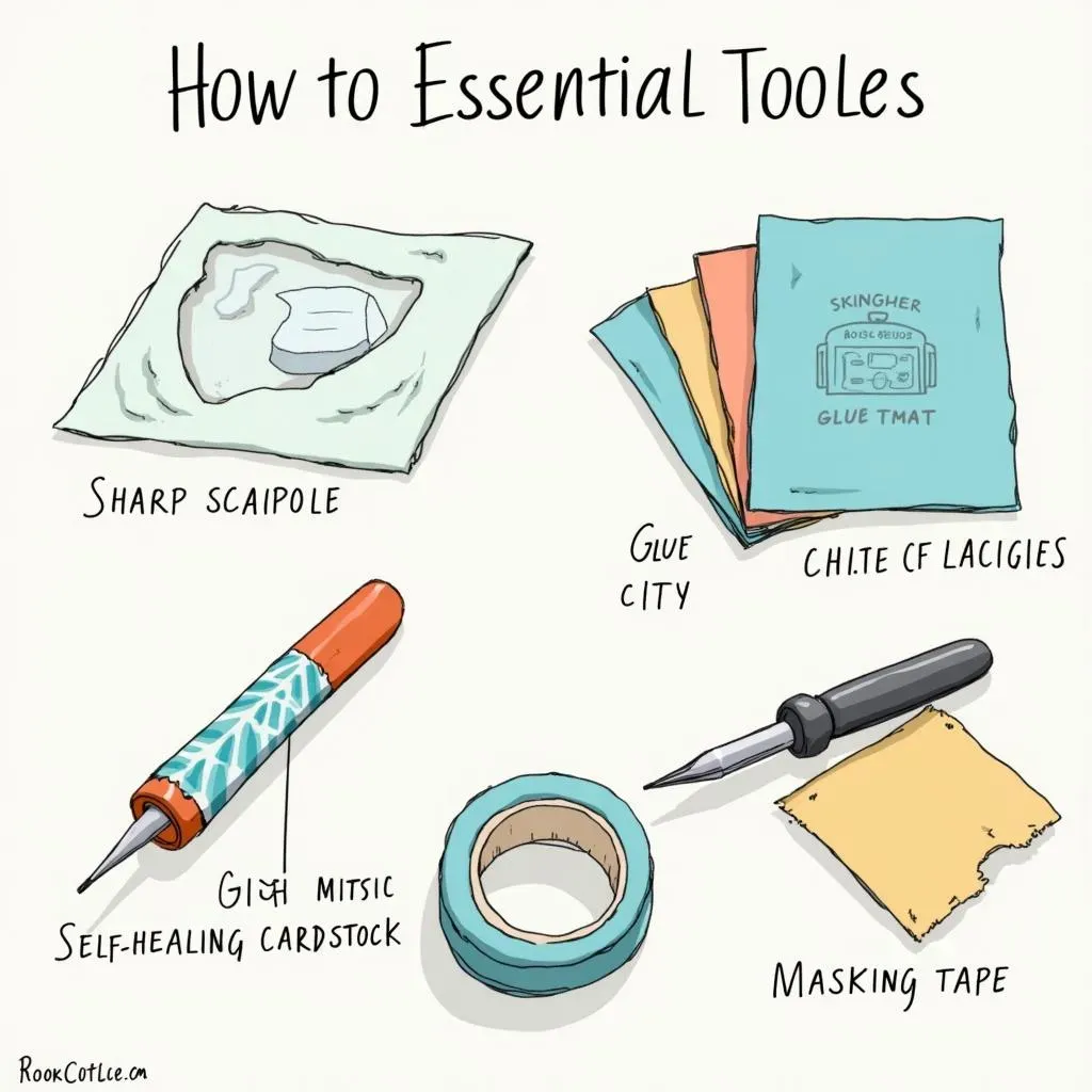  Essential Tools for Different Shapes of Paper Cutting 