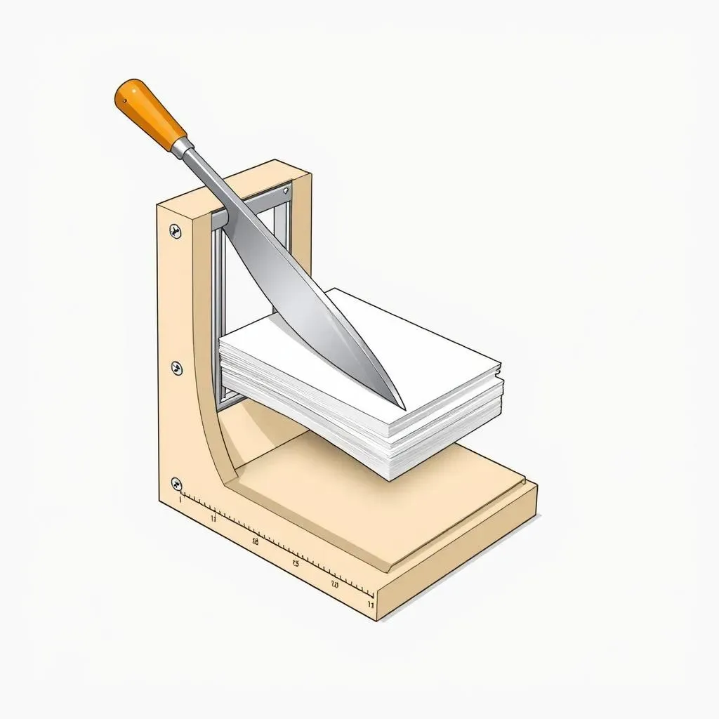 How a Paper Guillotine Works