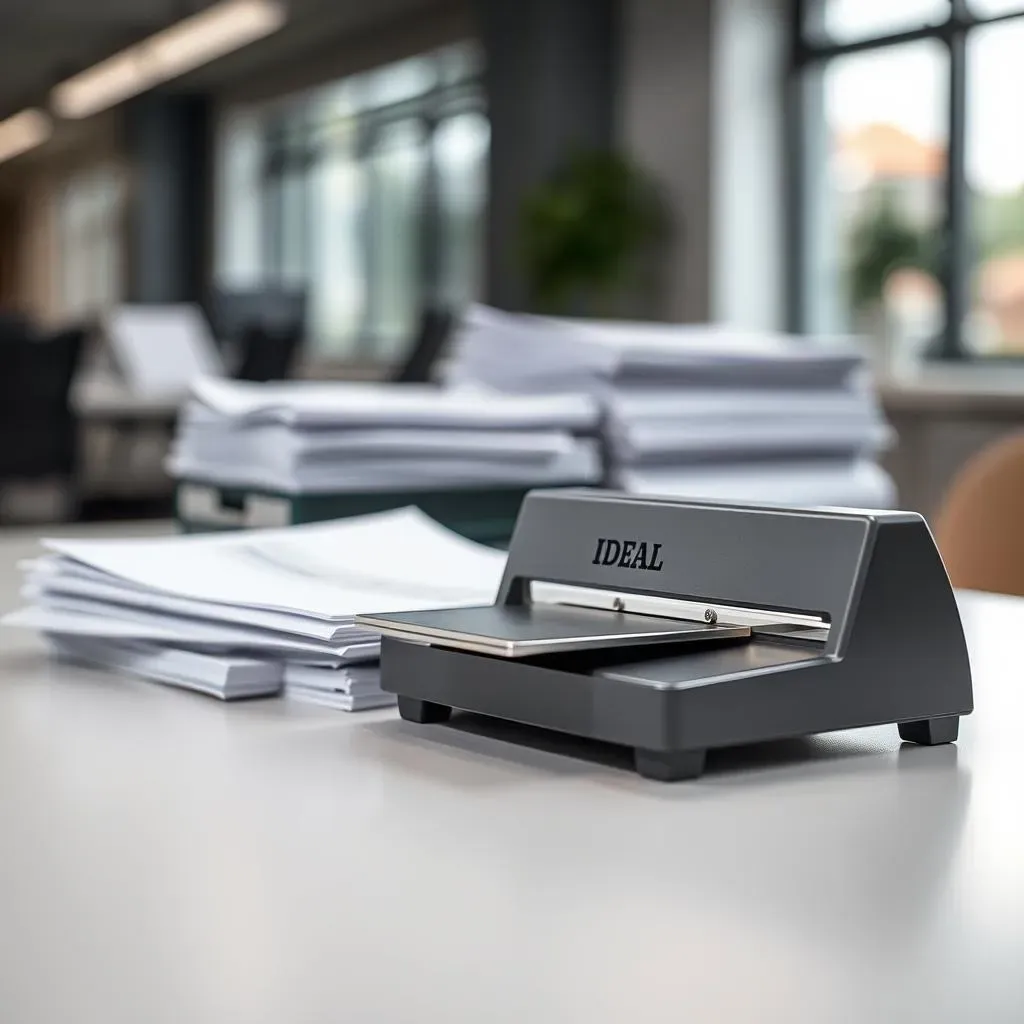 IDEAL Office Guillotines: Precision Cutting for Every Task