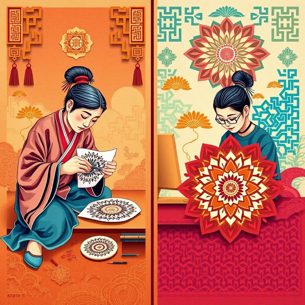 Mastering the Craft: Traditional and Modern Jianzhi Paper Cutting Techniques