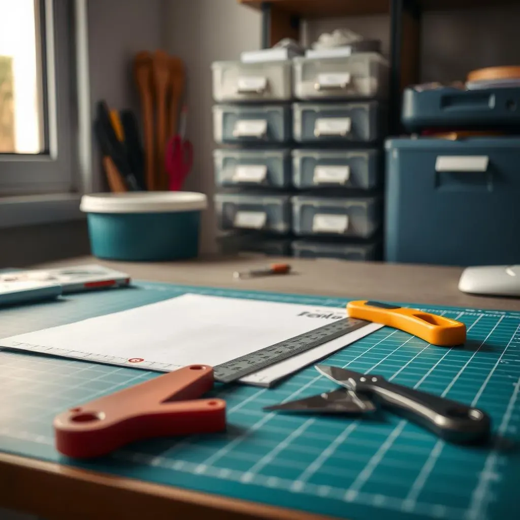 Paper Cutting Tools: Knives, Mats, and Rulers