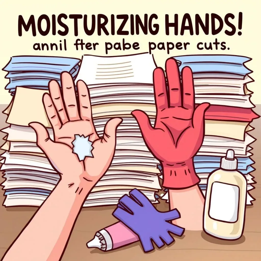 Preventing Paper Cuts:  Protecting Your Fingers from the Tiny Terror
