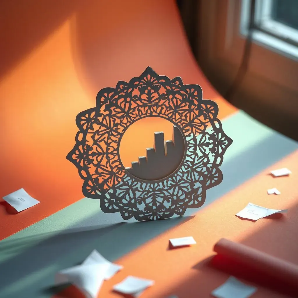 Showcasing Your Chart Paper Cutting Design