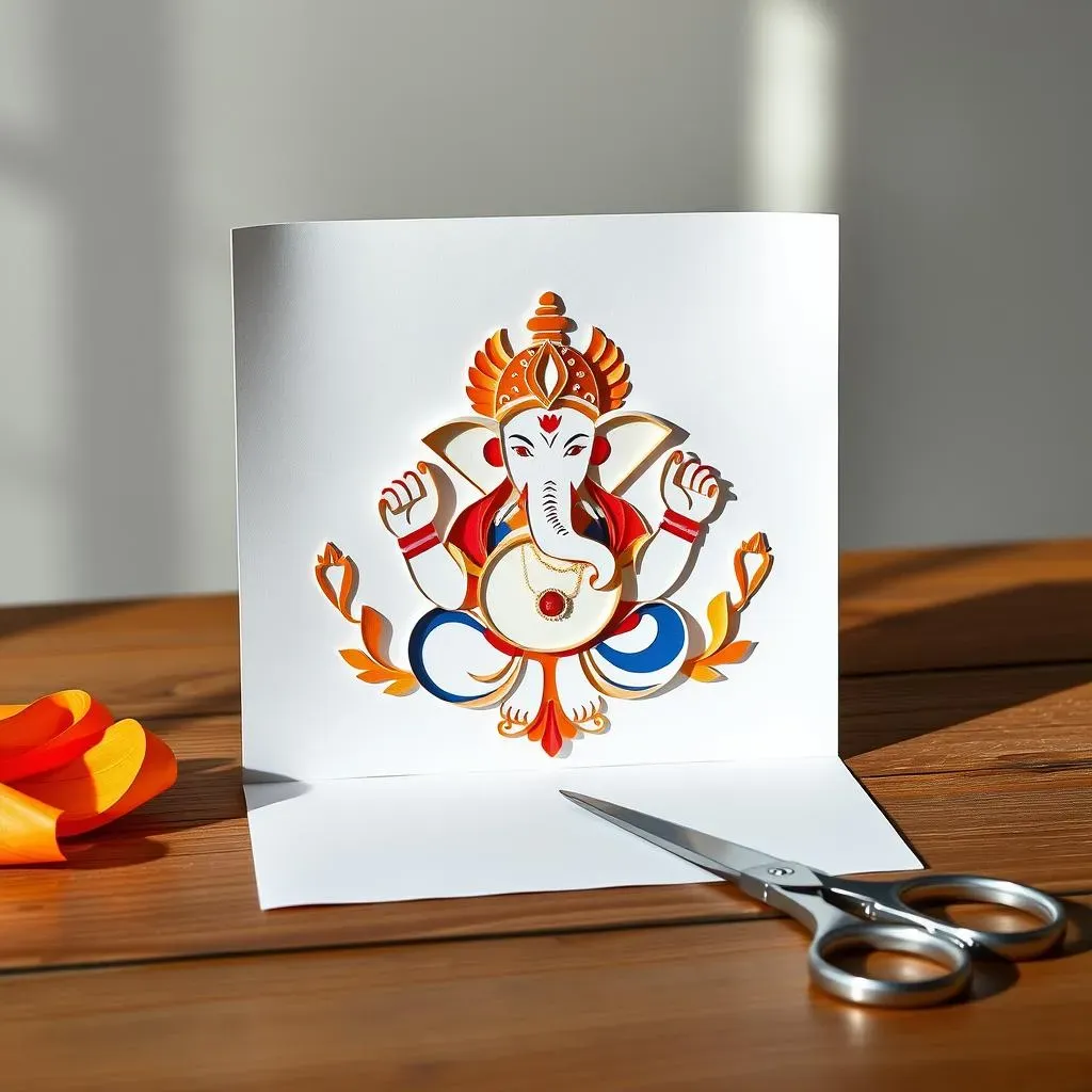 Simple Ganesha Paper Cutting Designs for Beginners