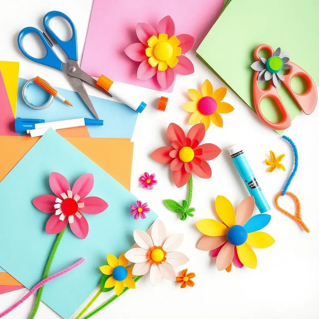 Simple Supplies for Stunning Paper Flowers