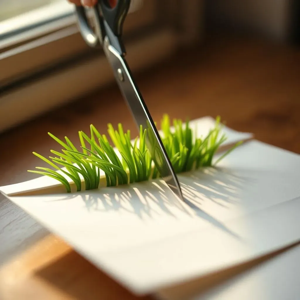 StepbyStep Guide to Cutting Paper Grass