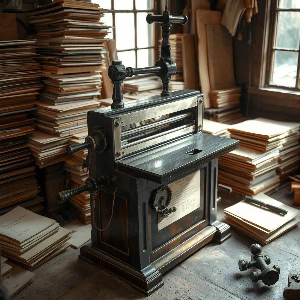 The History of the Paper Cutting Guillotine