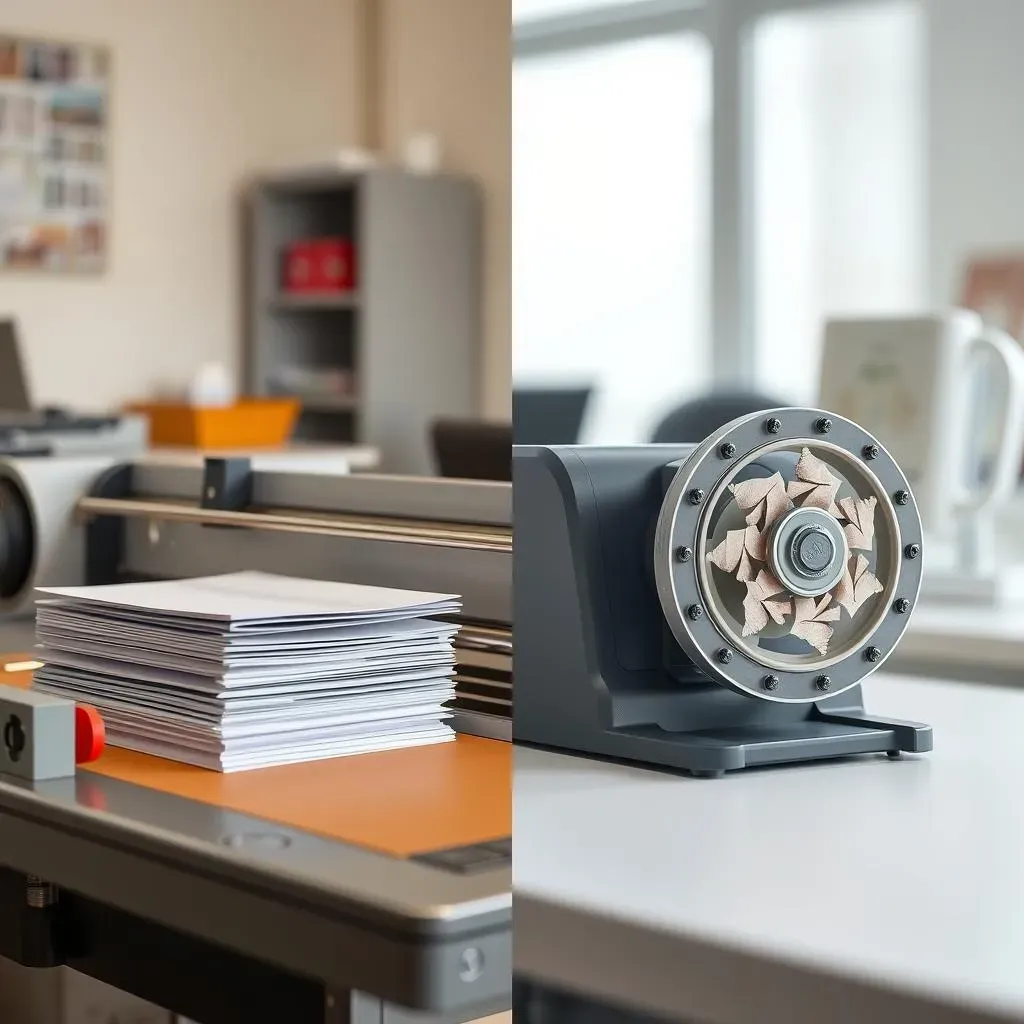 Types of Paper Cutters Available in Qatar: Guillotine vs. Rotary