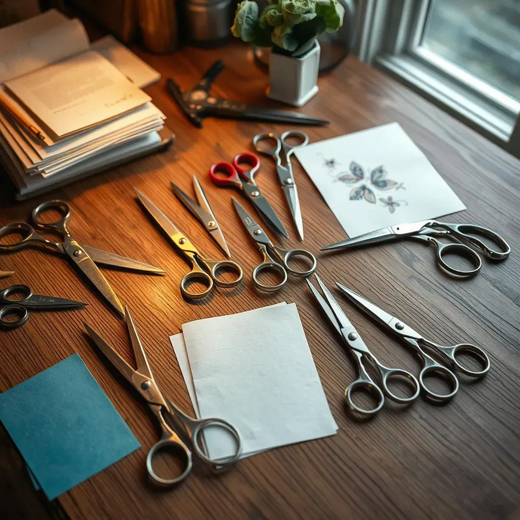 Types of Scissors for Paper Cutting