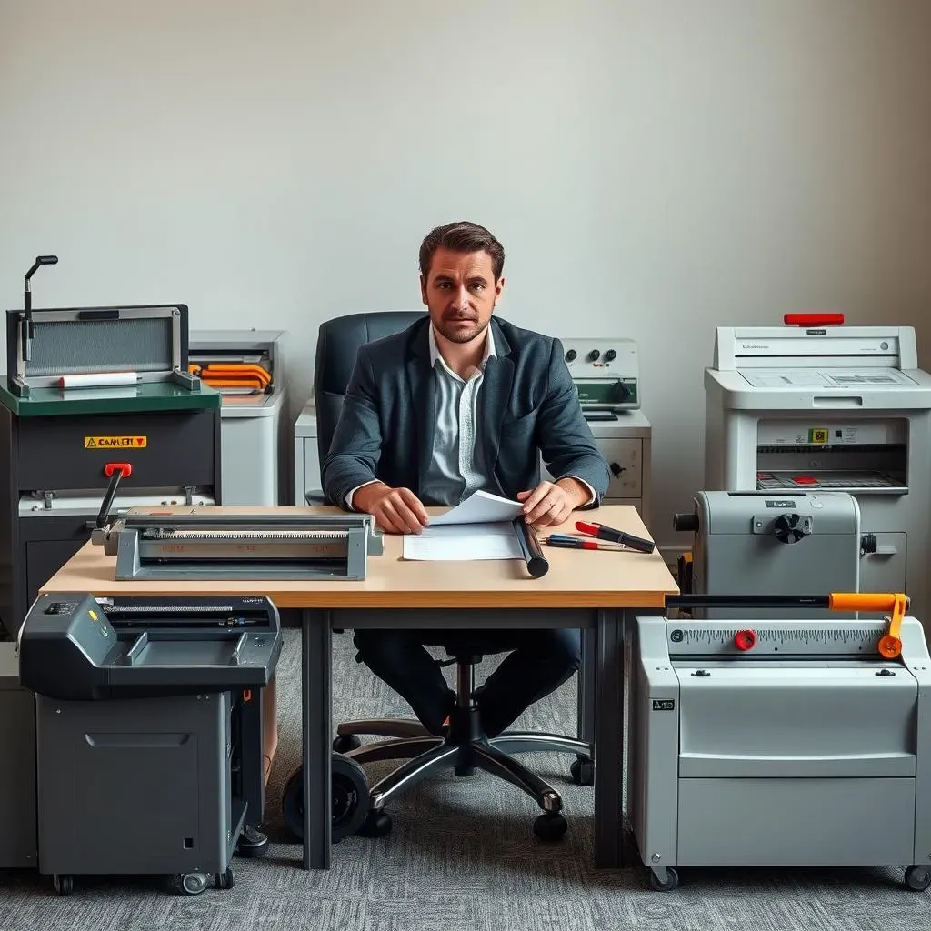 Types of Small Paper Cutting Machines: Which is Right for You?