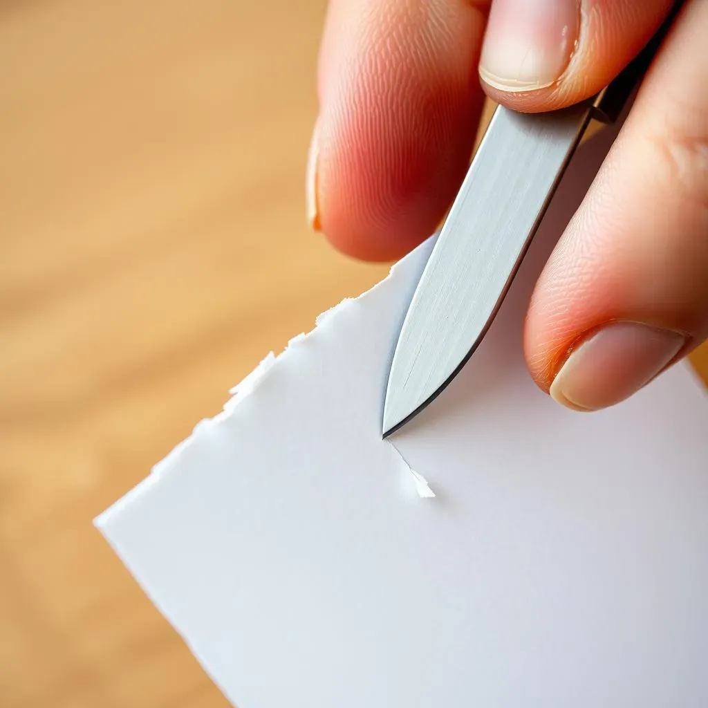 Understanding the Paper Cutting Edge