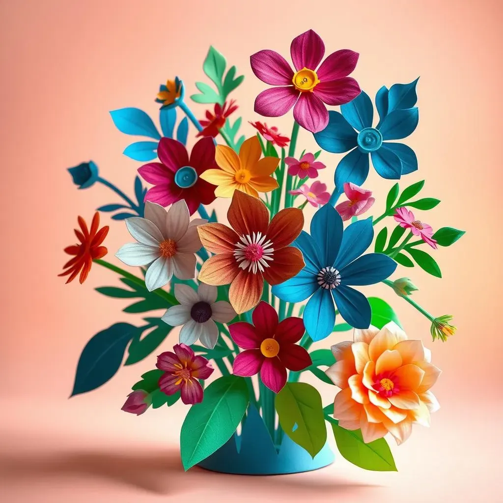 Using Your Easy Paper Cutting Flowers for Decorations and Gifts